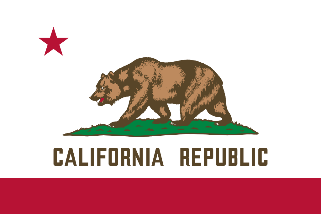 The state flag of California