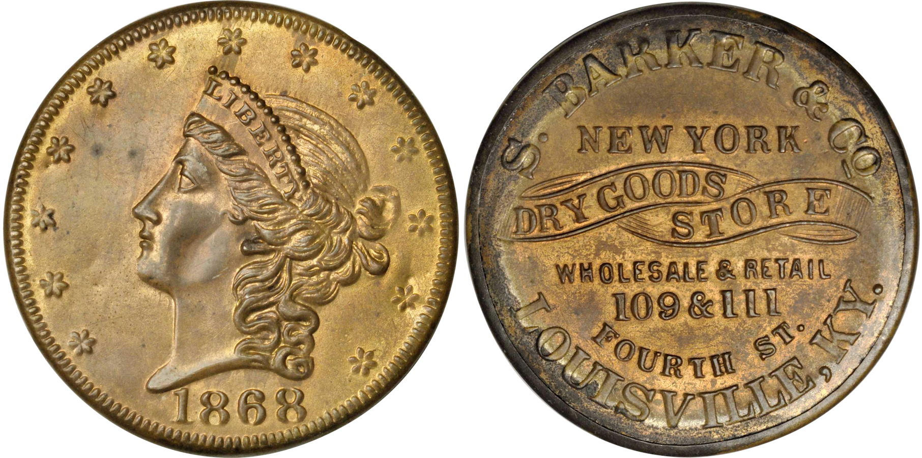 A collection of rare coins from Kentucky