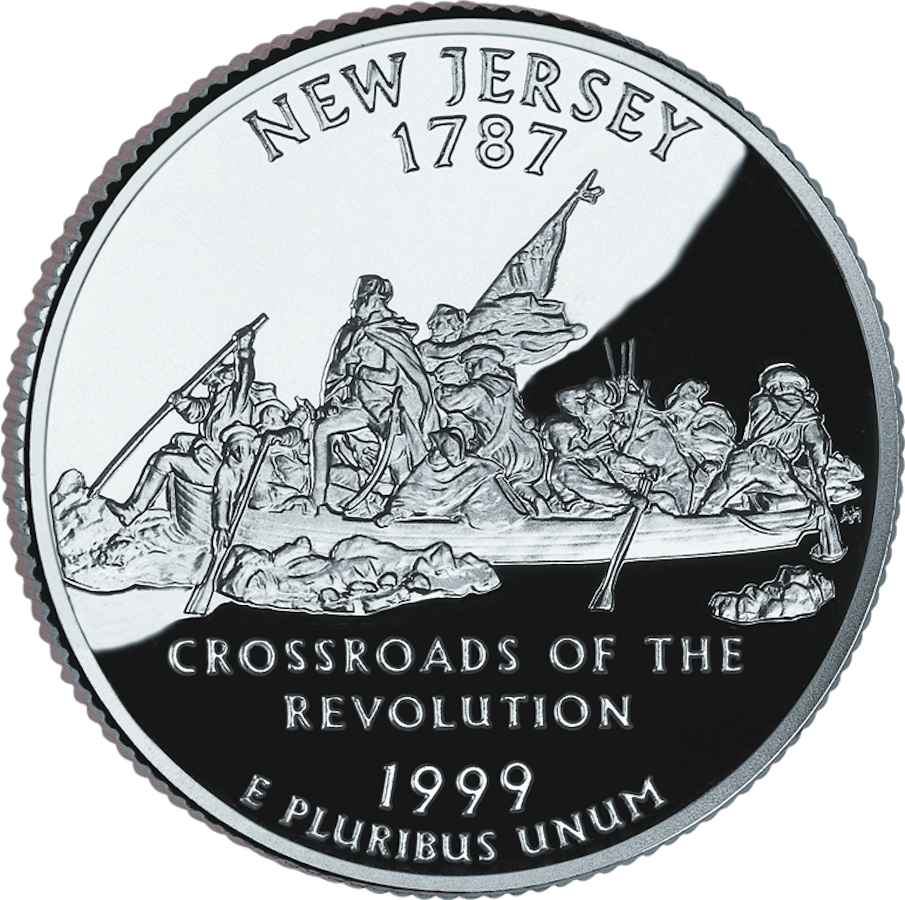 New Jersey state quarter reverse