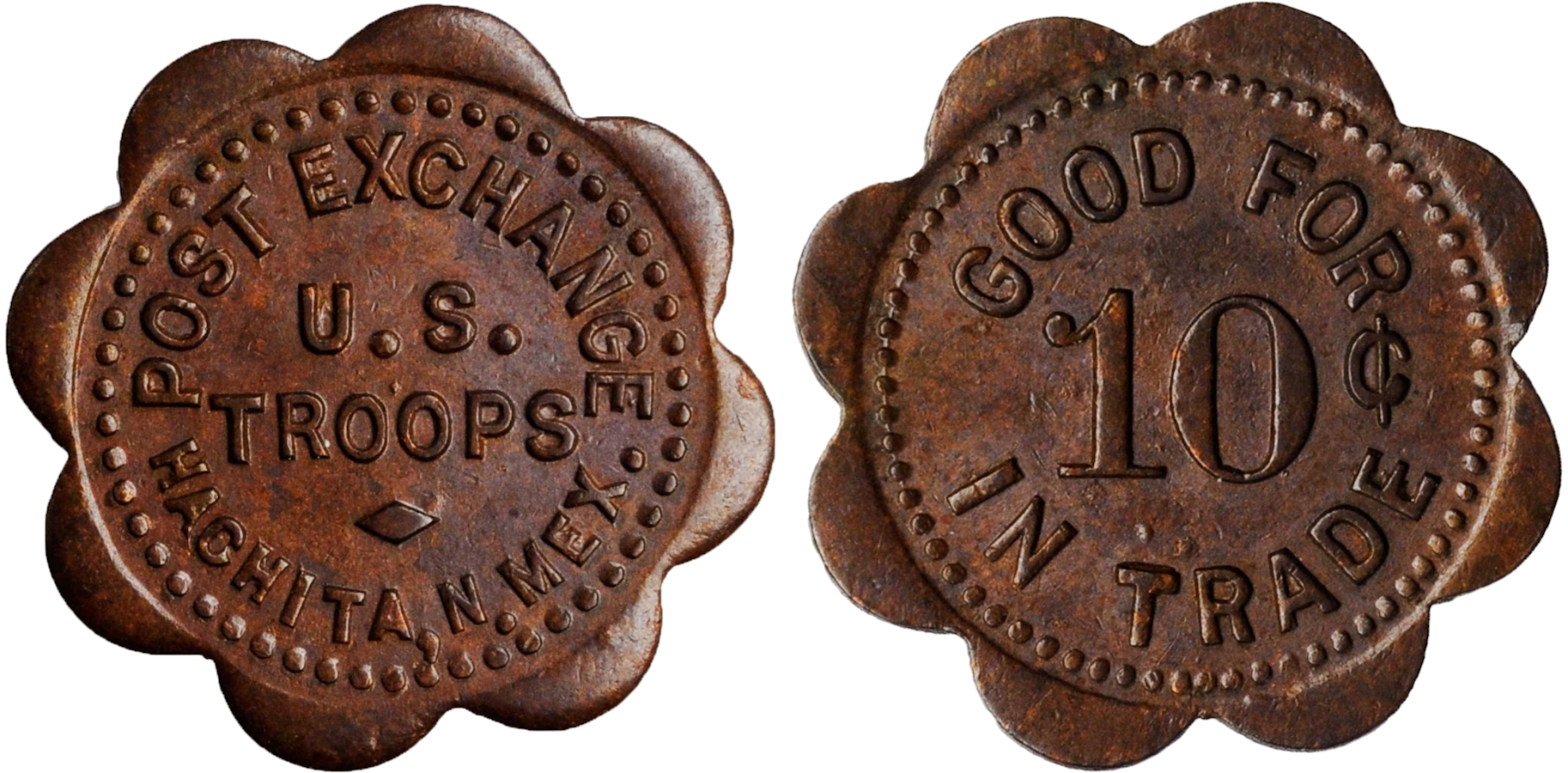 A collection of rare coins from New Mexico