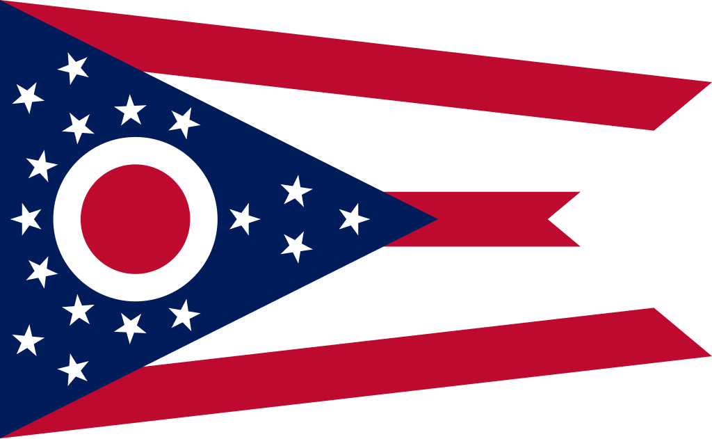 The state flag of Ohio