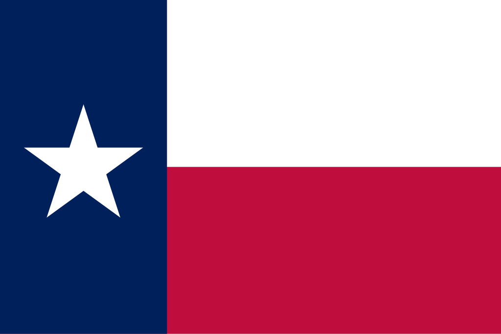 The state flag of Texas