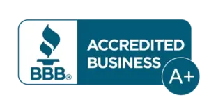 BBB Accredited Business A+ logo