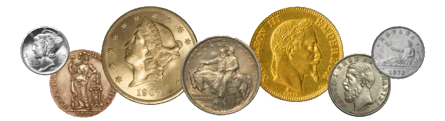 Our reputable rare coin dealers have hundreds of years of combined experience and can help with your numismatic coin needs.