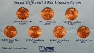 Read more about the article A Guide to the 7 Varieties of the 1982 Lincoln Cent