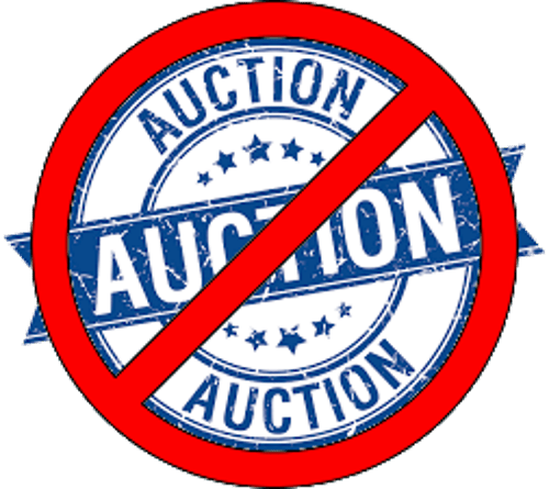 no auctions for rare coins.
