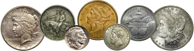 Coin shop Los Angeles buying U.S. gold and silver coins