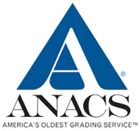 A 1955 Double Die Lincoln Cent certified by ANACS, experts in coin varieties and errors.