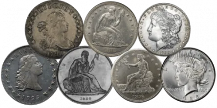 U.S. silver dollars we buy — request a free appraisal