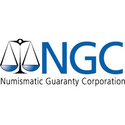 This is the official logo for NGC, Numismatic Guaranty Corporation of which American Rarities is an authorized dealer.