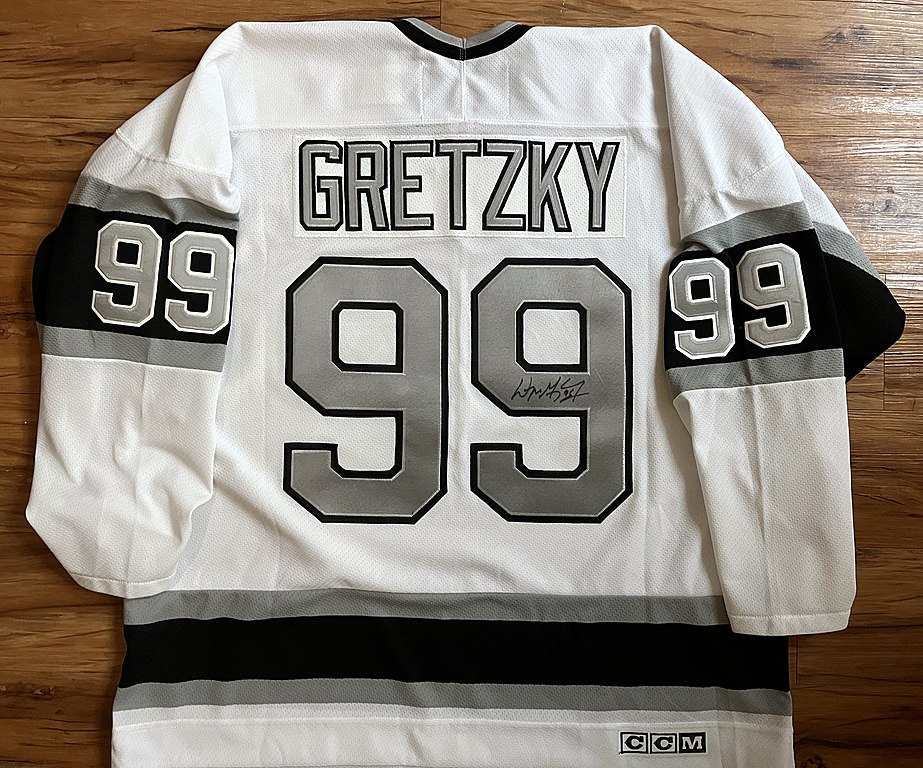 Game worn Jerseys like this one worn by the legendary hockey player Wayne Gretzky are exciting to collectors.