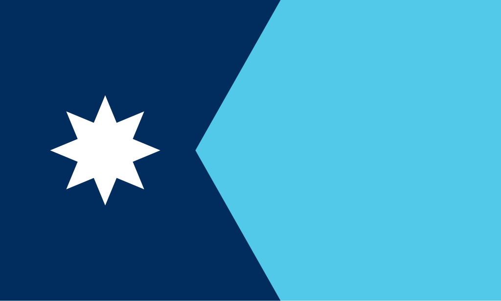 The Minnesota state flag, representing our service as a trusted Minnesota coin dealer.