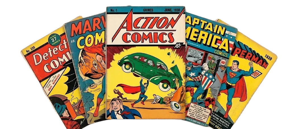 A fan of the Top 5 Golden Age comics. American Rarities can grade and appraise your comics.