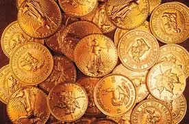 Gold coins used as collateral for a low-interest gold loan