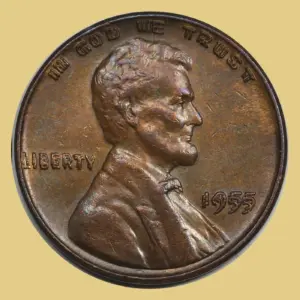 Read more about the article 1955 Double Die Lincoln Cent – Die Variety Coin or Mint Error Coin