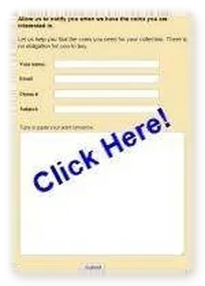 Contact American Rarities to sell world coins and banknotes