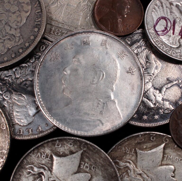 Counterfeit Yuan Shih Kai dollar (China), obverse
