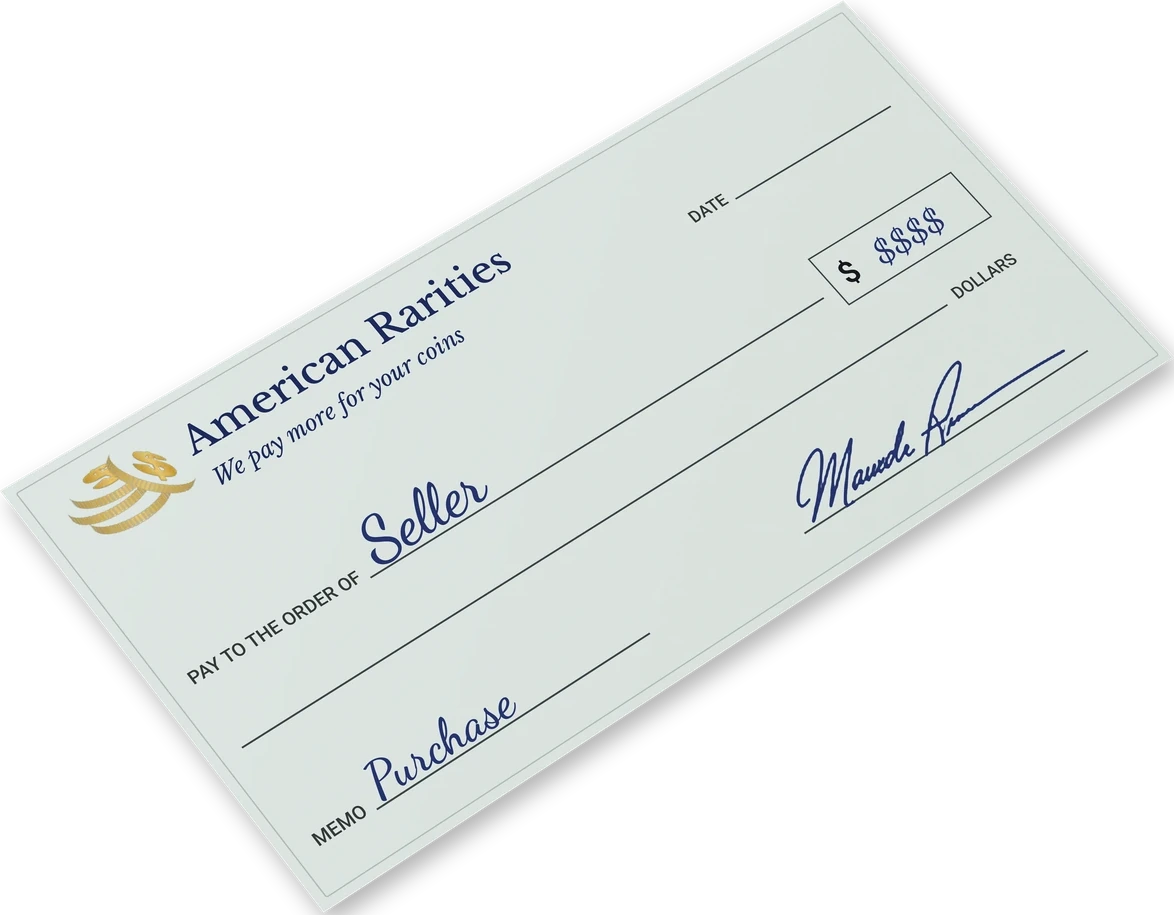 American Rarities company check