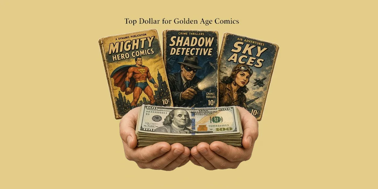 Read more about the article Your Path to Unlocking the Value of Golden Age Comics and Earn Top Dollar