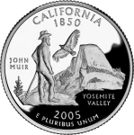 Reverse of the California state quarter, valued by an expert California coin dealer.
