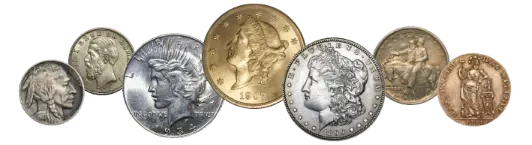 Rare U.S. coins used as collateral for coin loans and bullion loans