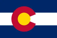 colorado-state-flag The Colorado state flag, representing our service as a trusted Colorado coin dealer.