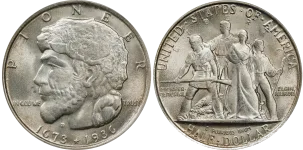 elgin-illinois-centennial-half-dollar The Elgin, Illinois Centennial Half Dollar, a classic commemorative coin appraised by an expert Illinois coin dealer.