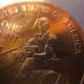 This is an example of a coin with a die crack.