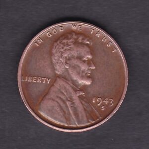 This is a Counterfeit 1943 Copper Cent.