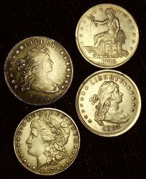 These are expamples of various fake coins.