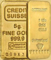 Gold Bullion Bars.