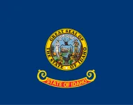 idaho-state-flag The Idaho state flag, representing our service as a trusted Idaho coin dealer.