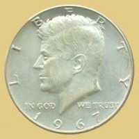 40% Silver Kennedy Half Dollar