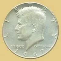 40% Silver Kennedy Half Dollar