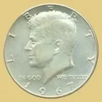 40% Silver Kennedy Half Dollar