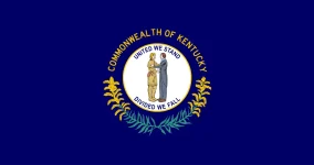 The Kentucky state flag, representing our service as a trusted Kentucky coin dealer.