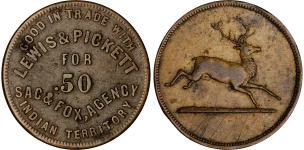 lewis-and-pickett-indian-territory-token lewis-and-pickett-indian-territory-token
