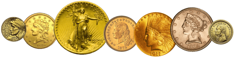 We buy rare U S gold coins. Top dollar paid for all U S gold coin collections.