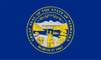 The Nebraska state flag, representing our service as a trusted Nebraska coin dealer.