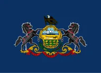 pennsylvania-state-flag The Pennsylvania state flag, representing our service as a trusted Pennsylvania coin dealer.