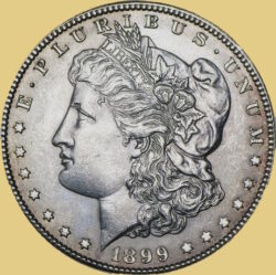 Rare Morgan Silver Dollar.