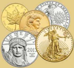 We regularly buy the following types of silver bullion, gold bullion and platinum bullion material.