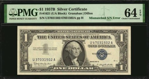 Paper Currency Error Notes. It is important to remember that many of these errors may be seen in combination with other note error types.