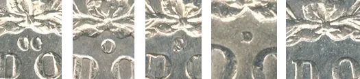 Morgan silver dollars with mint marks including Carson City CC