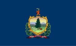 The Vermont state flag, representing our service as a trusted Vermont coin dealer.