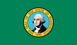 The Washington state flag, representing our service as a trusted Washington coin dealer.